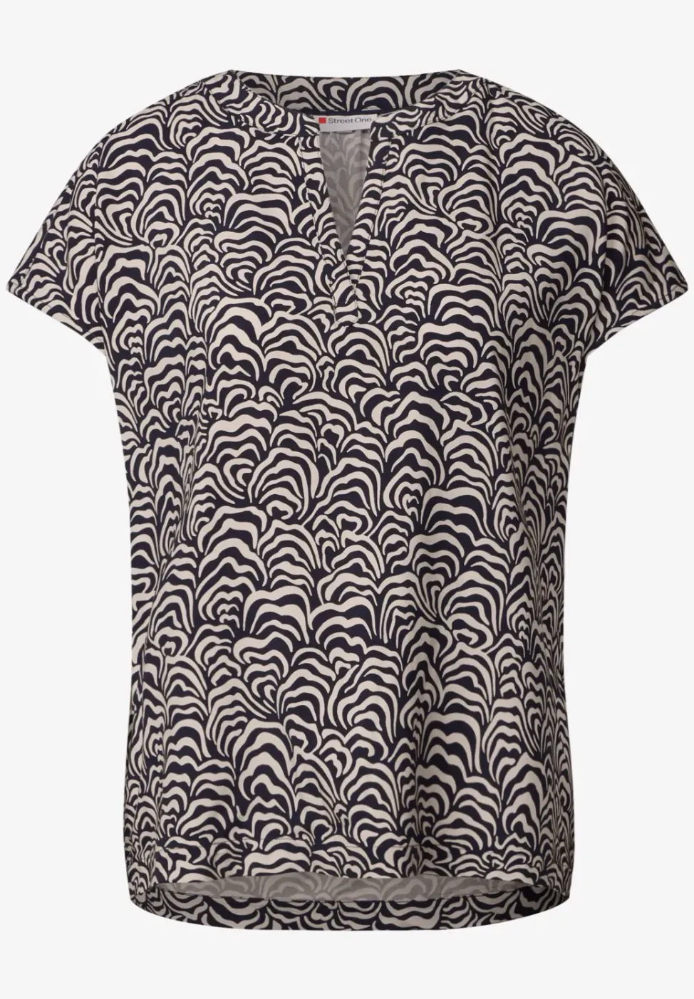 Bedruckte Bluse