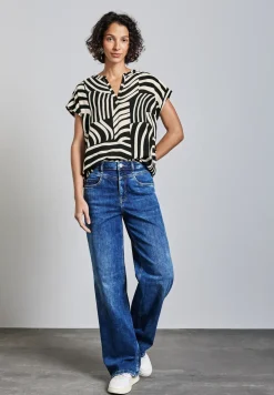 Bedruckte Bluse