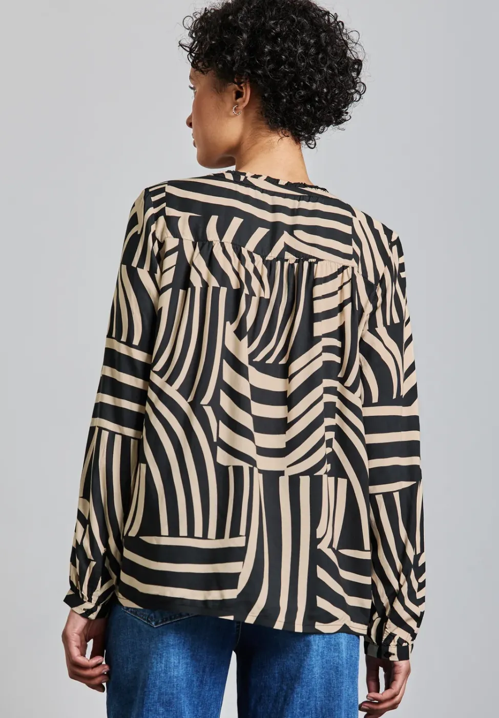 Bedruckte Bluse