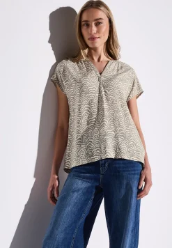 Bedruckte Bluse