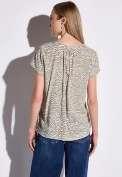 Bedruckte Bluse