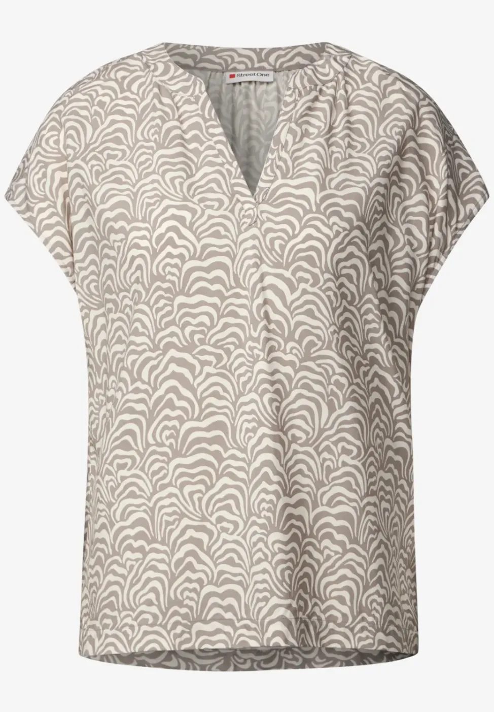 Bedruckte Bluse