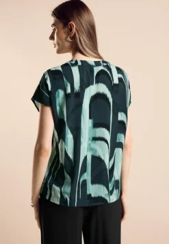 Bedruckte Bluse