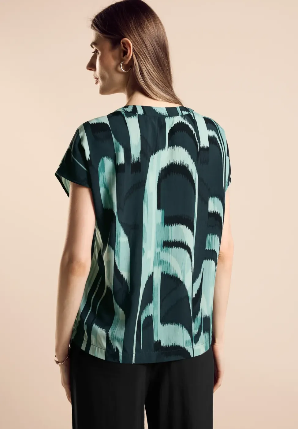 Bedruckte Bluse