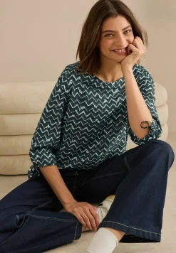 Bedruckte Bluse