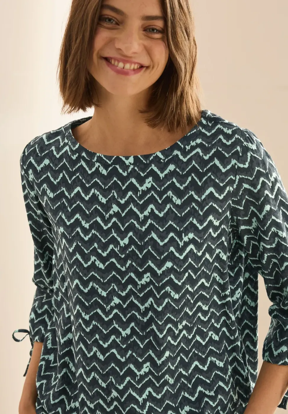 Bedruckte Bluse