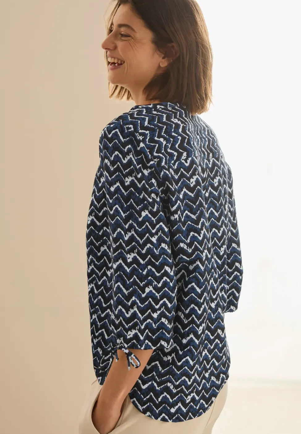 Bedruckte Bluse