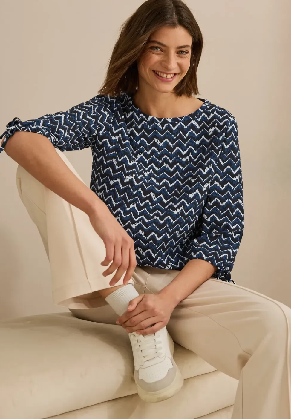 Bedruckte Bluse