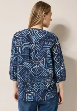 Bedruckte Bluse