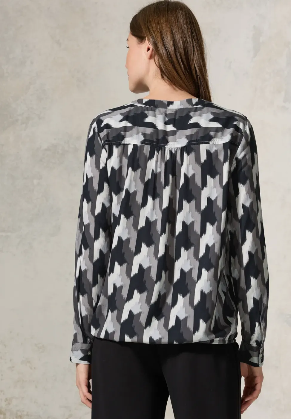 Bedruckte Bluse