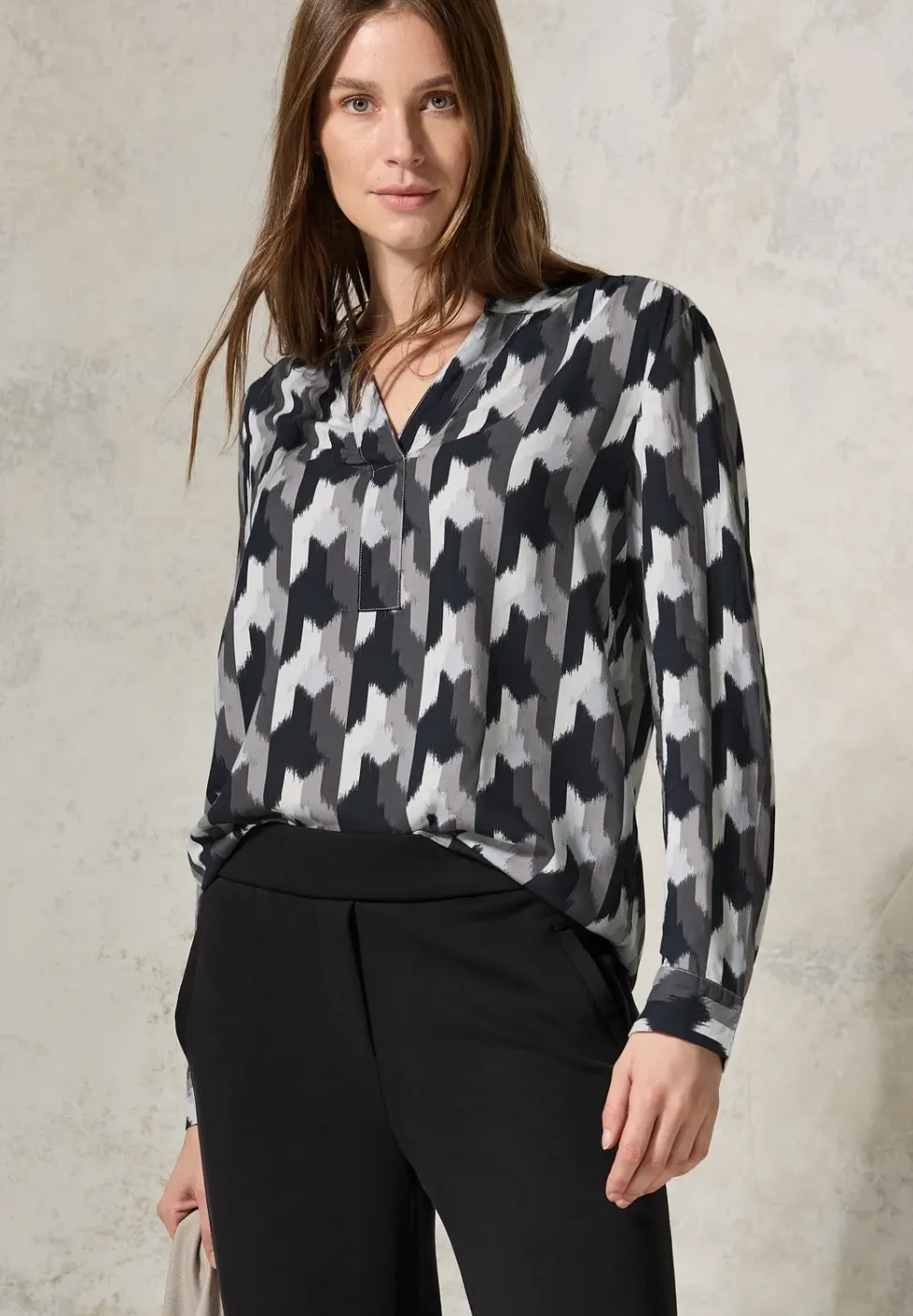 Bedruckte Bluse