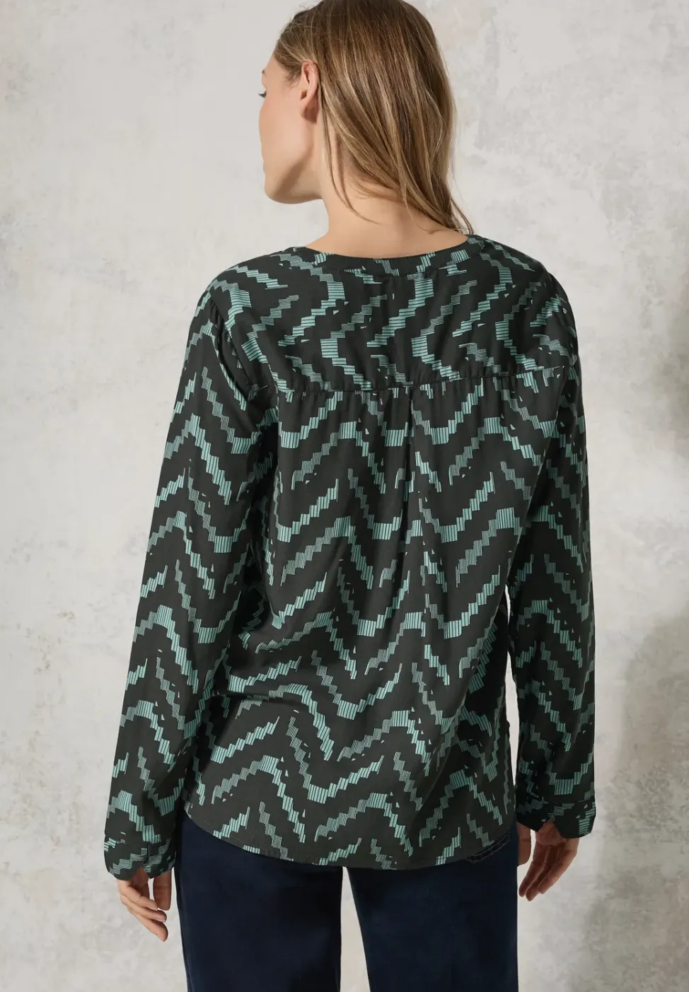 Bedruckte Bluse