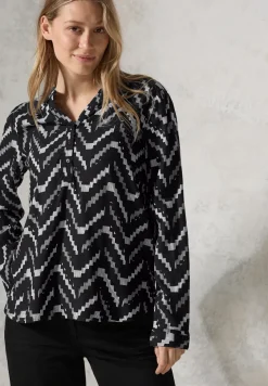 Bedruckte Bluse