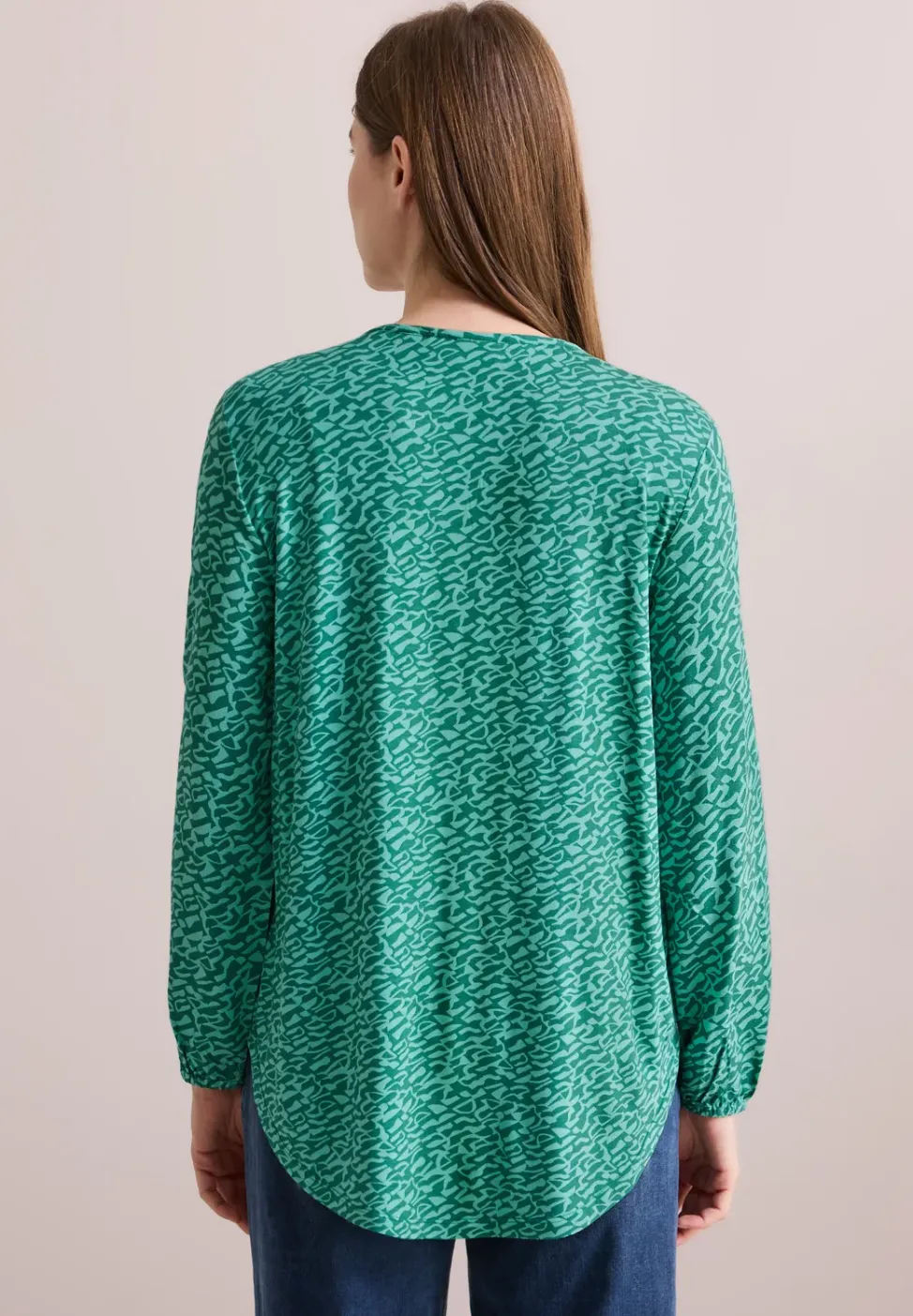 Bedruckte Bluse