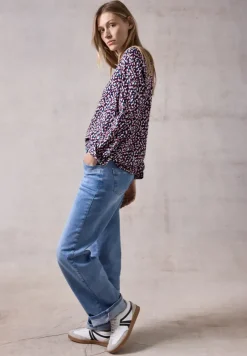 Bedruckte Bluse