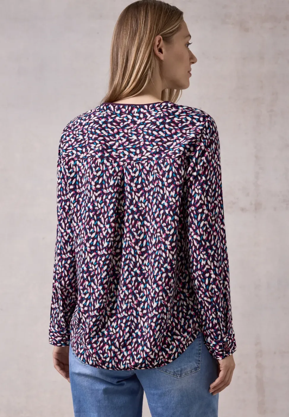 Bedruckte Bluse