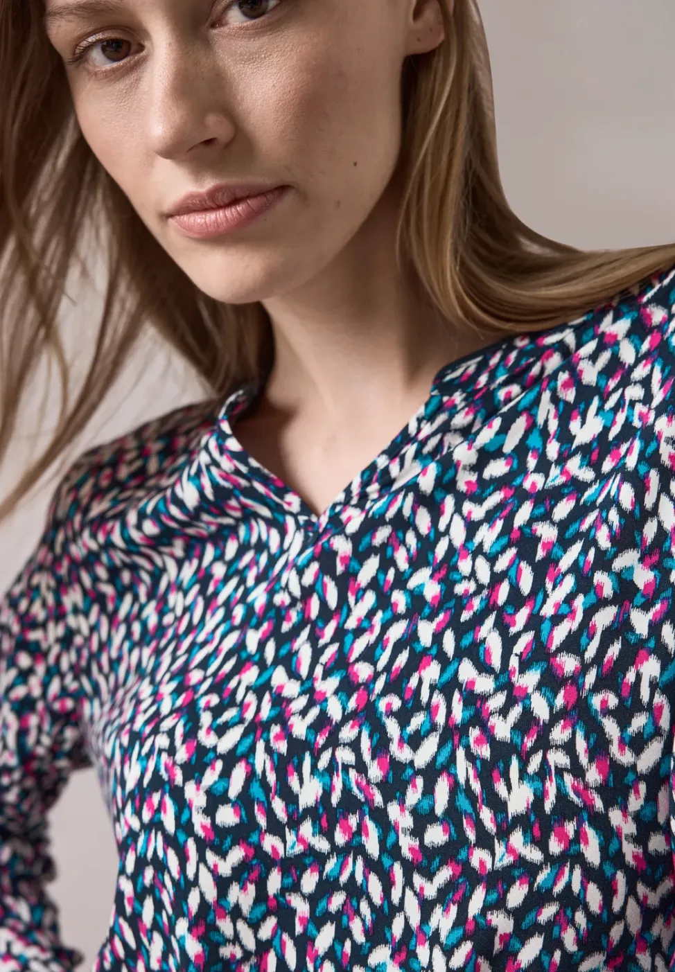 Bedruckte Bluse