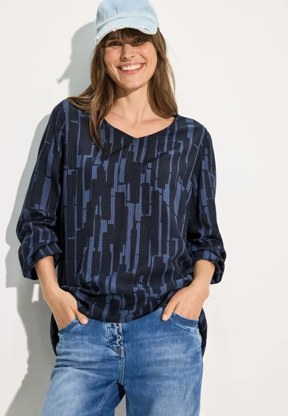 Bedruckte Bluse
