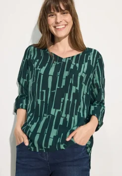 Bedruckte Bluse