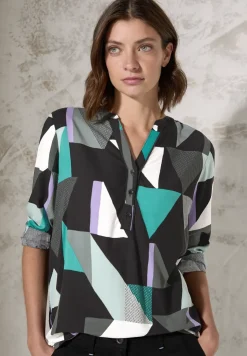 Bedruckte Bluse