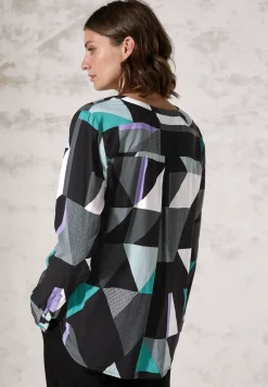 Bedruckte Bluse
