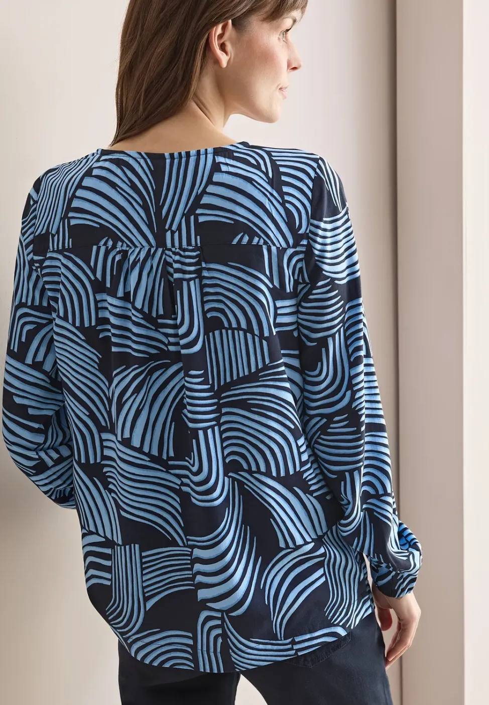Bedruckte Bluse