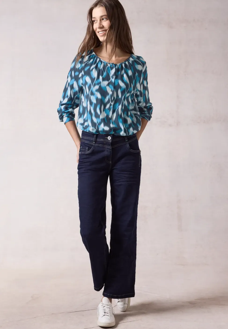 Bedruckte Bluse