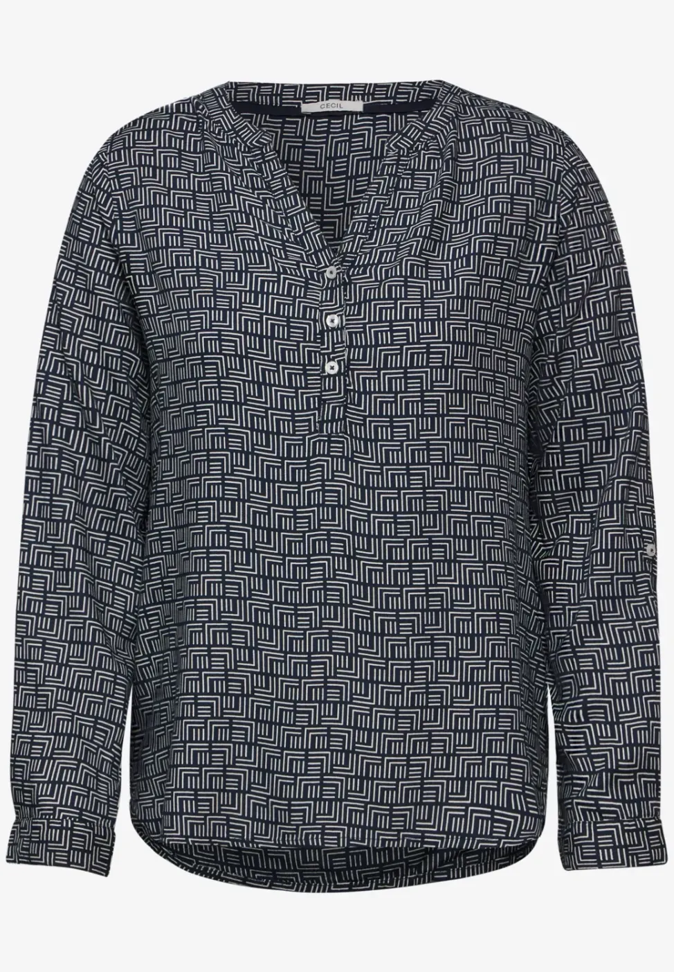 Bedruckte Bluse