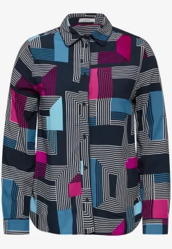 Bedruckte Bluse
