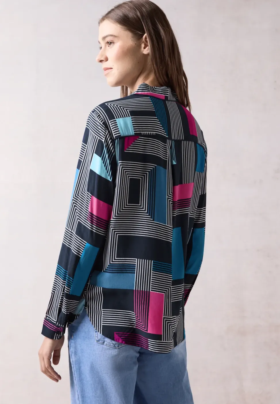 Bedruckte Bluse