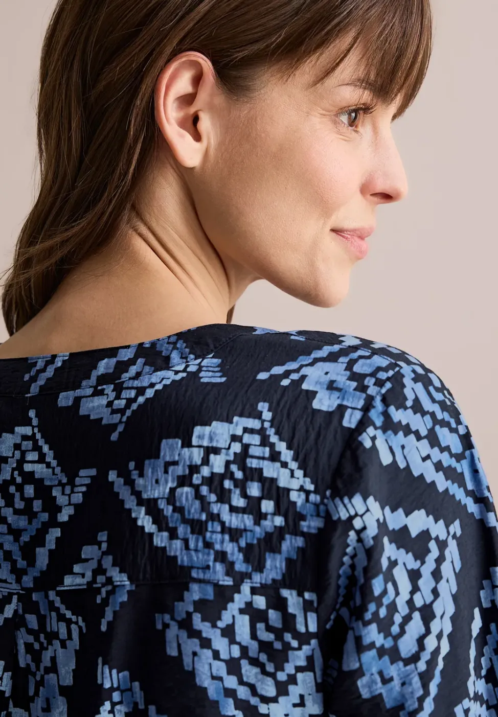 Bedruckte Bluse