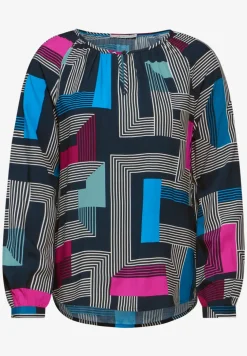 Bedruckte Bluse