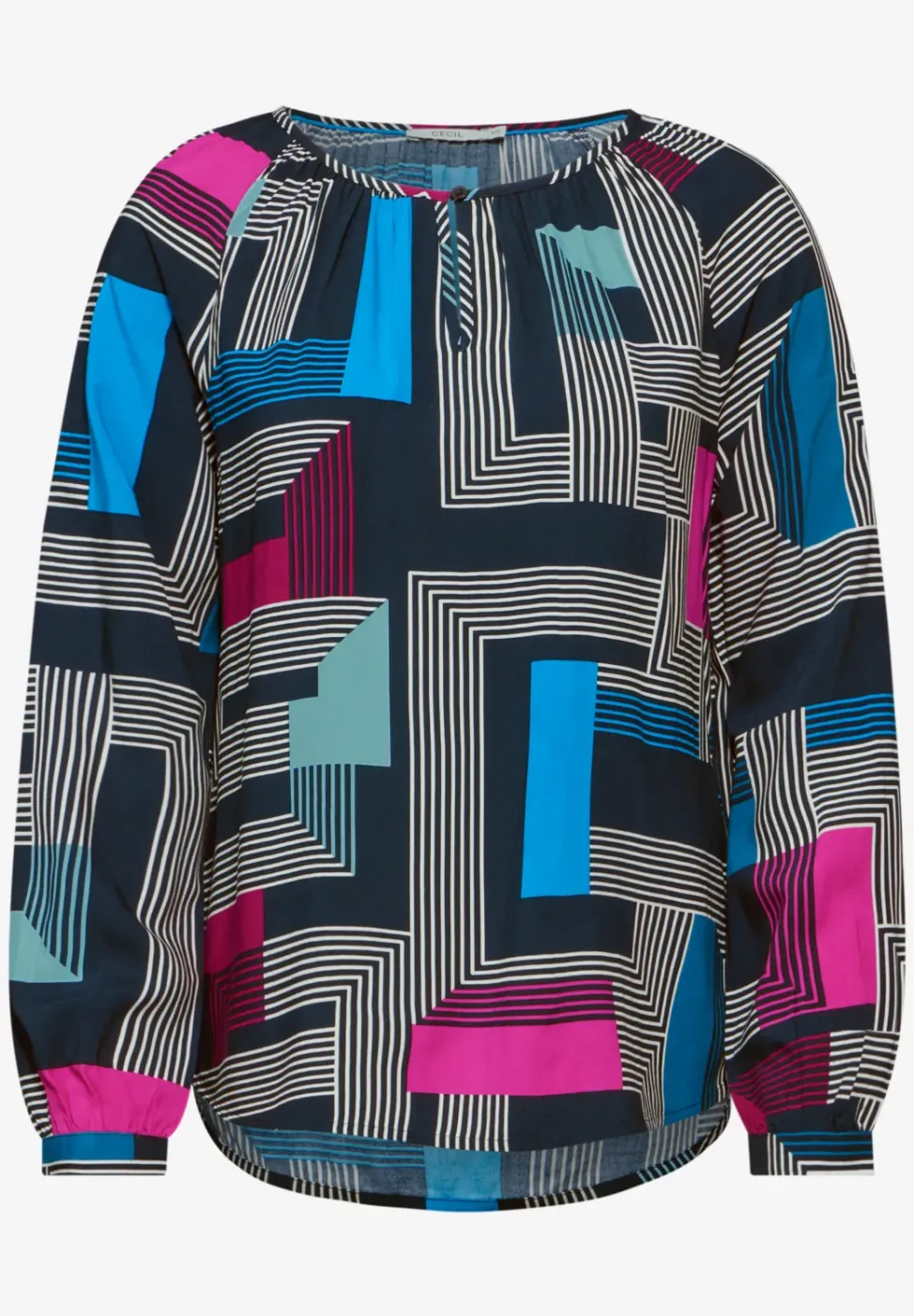 Bedruckte Bluse