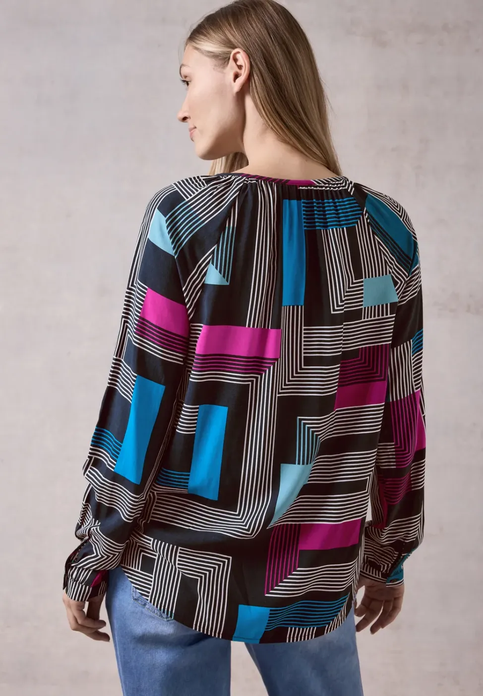 Bedruckte Bluse