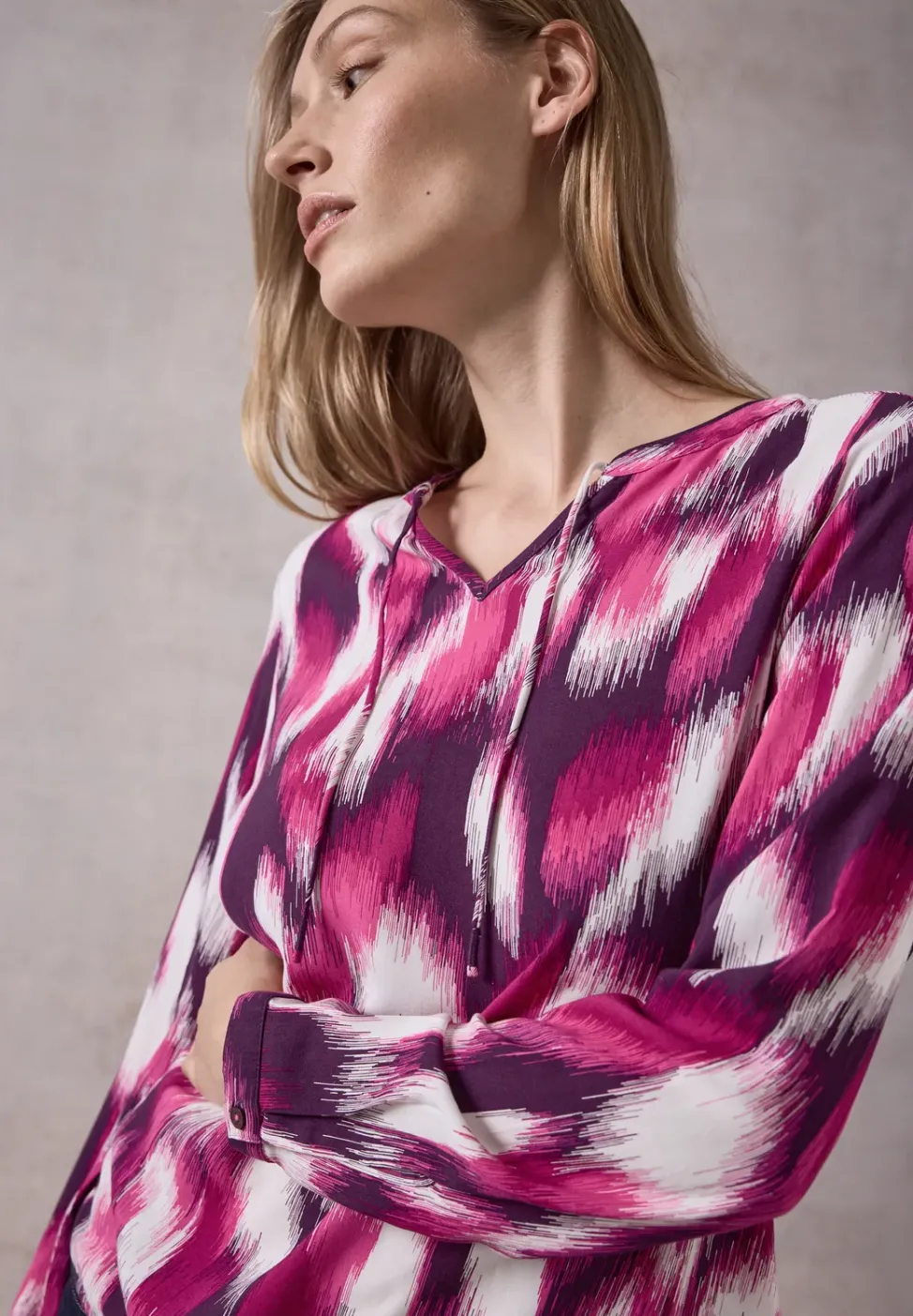 Bedruckte Bluse