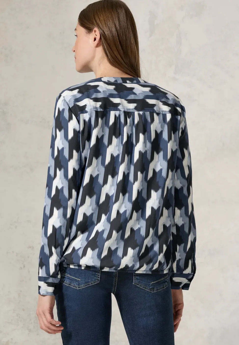 Bedruckte Bluse