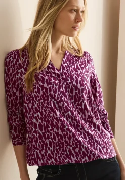 Bedruckte Bluse