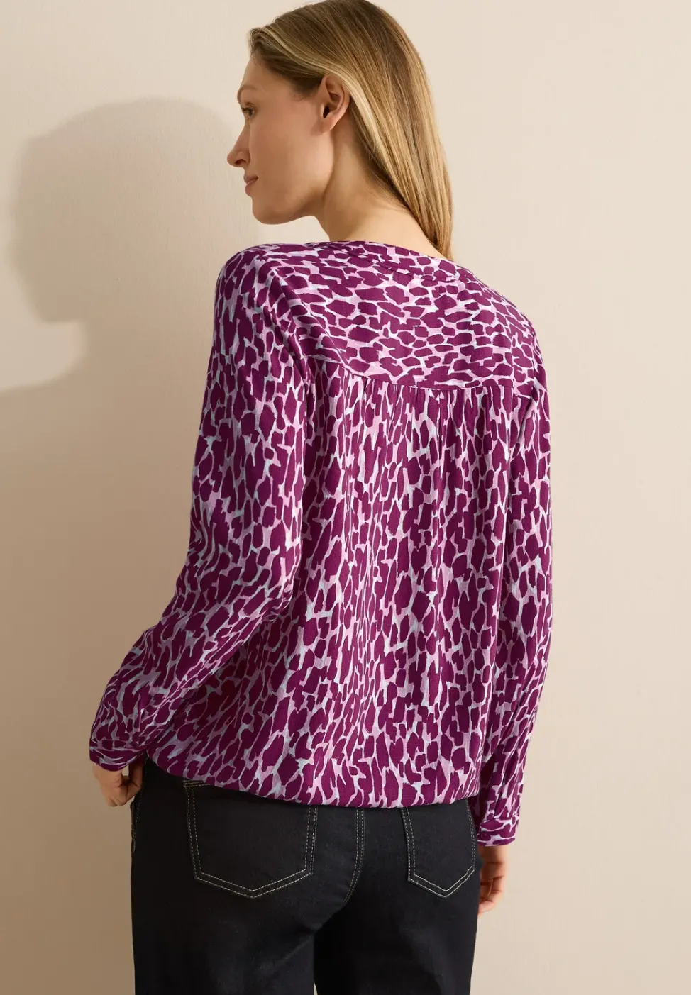Bedruckte Bluse