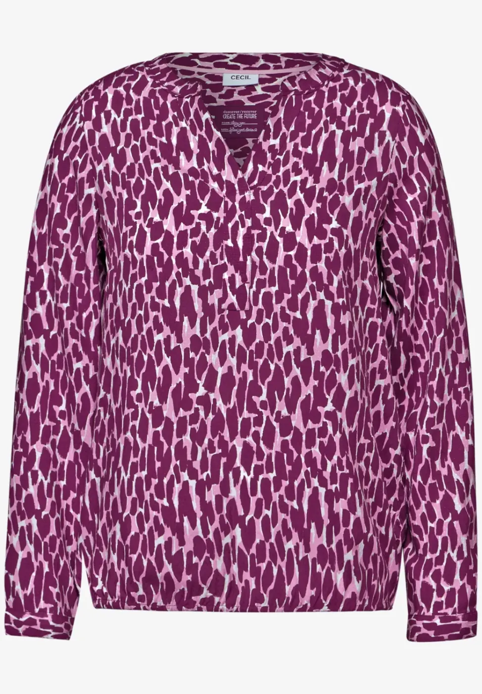 Bedruckte Bluse