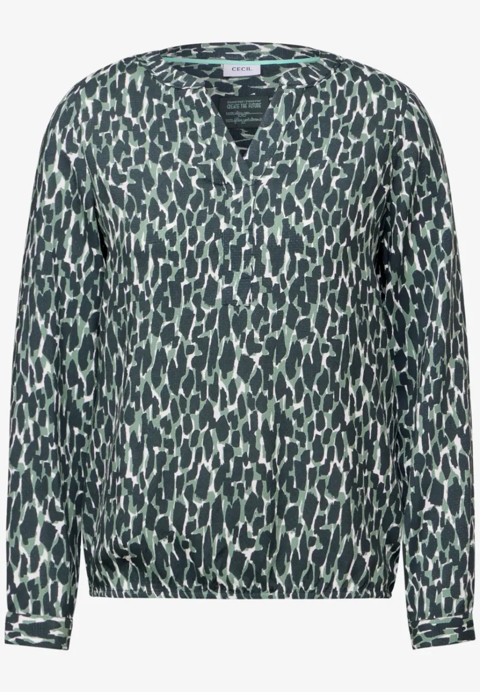 Bedruckte Bluse