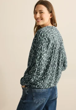 Bedruckte Bluse