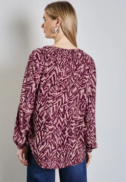 Bedruckte Bluse