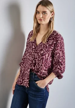 Bedruckte Bluse