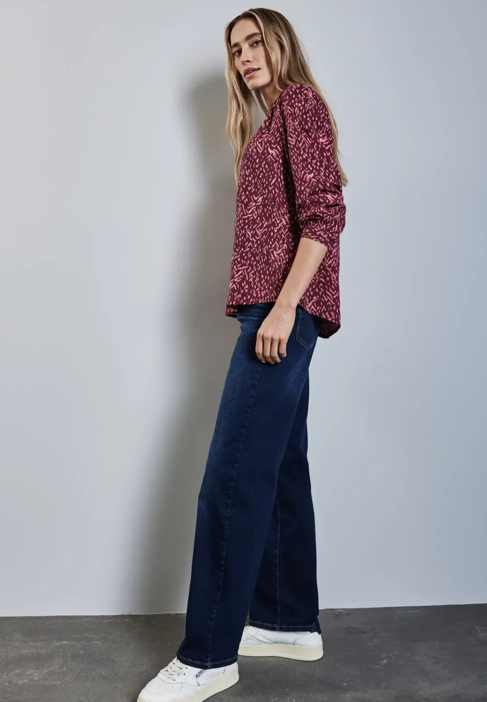 Bedruckte Bluse
