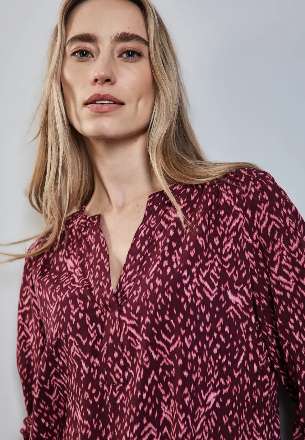 Bedruckte Bluse