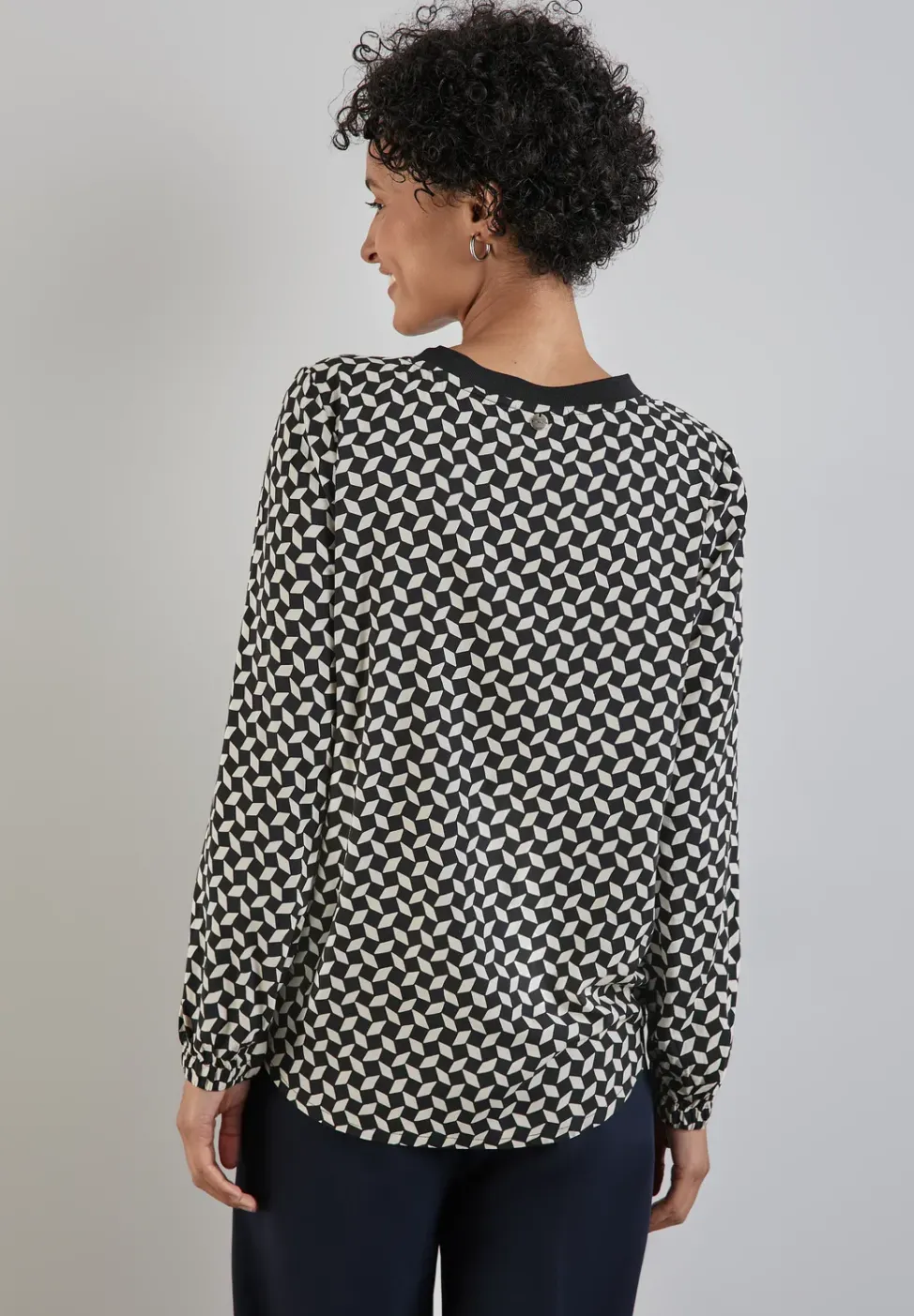 Bedruckte Bluse