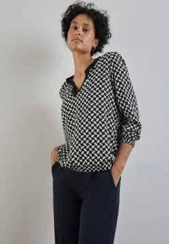 Bedruckte Bluse
