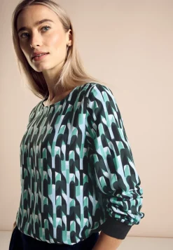 Bedruckte Bluse