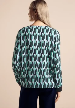 Bedruckte Bluse