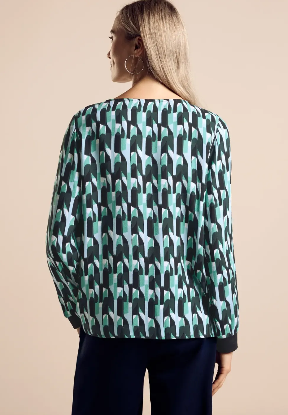 Bedruckte Bluse